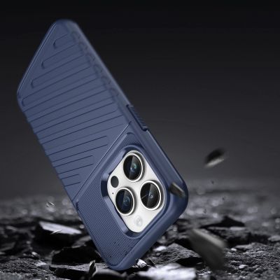 3. Thunder Case iPhone 14 Pro Max blue armored case