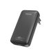 Dudao A65Q 65W GaN Travel Wall Charger USB-A / USB-C PD Ultra-Thin EU / US - Black