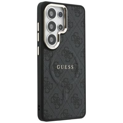 4. Guess 4G Embossed Ring MagSafe case for Samsung Galaxy S26 Ultra - black