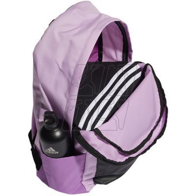 5. Adidas Classic Badge of Sport 3-Stripes Backpack HM9147