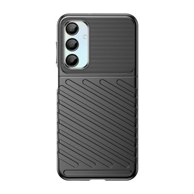 2. Thunder Case for Samsung Galaxy A26 Silicone Armored Cover - Black