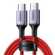 Ugreen US294 USB-C - USB-C 3A 480Mb/s cable 1m - red