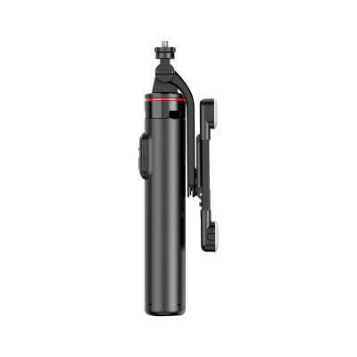 5. Selfie stick WC13YDS telescopic tripod 1.3m with double lamp and phone holder - black