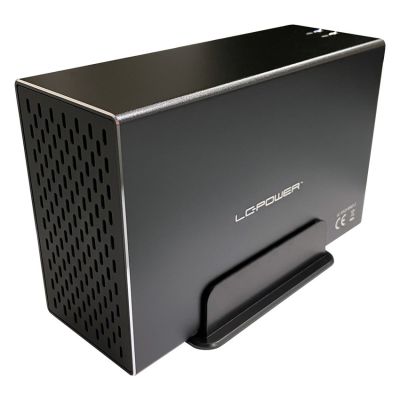 LC-Power LC-35U3-RAID-2 Hard Drive Enclosure HDD Case Black 3.5"