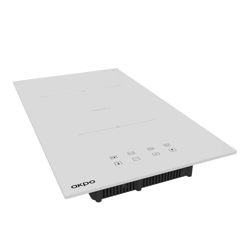 3. AKPO PIA 6802 WHITE induction hob - 2 zones