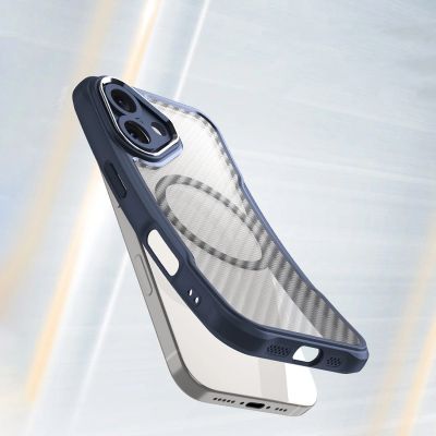 4. Leading Series MagSafe Silicone Case for iPhone 16 Plus - Blue