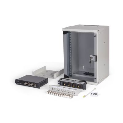 2. Digitus SOHO Pro Network Kit, 254 mm (10") - 9U, 315 x 300 mm (W x D)