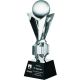 9. Engraved glass trophy with case + paint filling