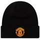 New Era Core Cuff Beanie Manchester United FC Hat 11213215 Black One size