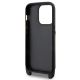 6. Karl Lagerfeld Crossbody Saffiano Karl & Choupette Case for iPhone 14 Pro - Black