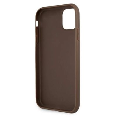 7. Guess 4G Stripe case for iPhone 11 / Xr 6.1" - brown