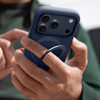 5. AmazingThing Cloudie iPhone 17 Pro Max Case with Stand - Blue