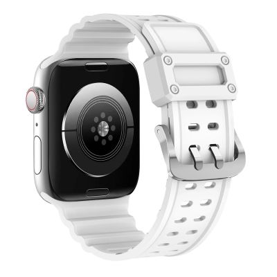 3. Strap Triple Protection for Apple Watch 38 / 40 / 41 mm band bracelet - white