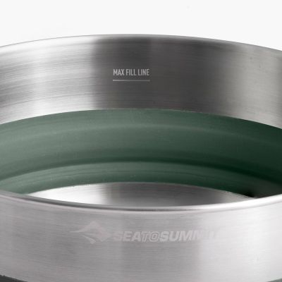 6. Sea To Summit Detour Jar 3L Green, Stainless Steel