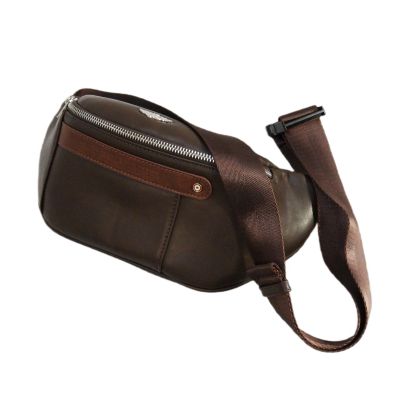 Aeronautica Militare Waist Bag Brown - AM-393-MORO