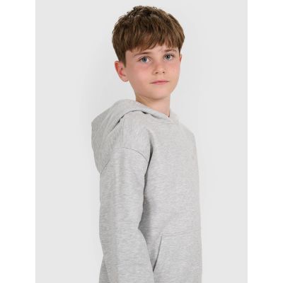 5. Boy's sweatshirt with hood, open, 4F 4FJWMM00TSWSM1860-25M