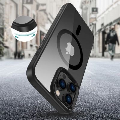 3. Tech-Protect MagMat MagSafe Case for iPhone 16 Pro Max - Clear