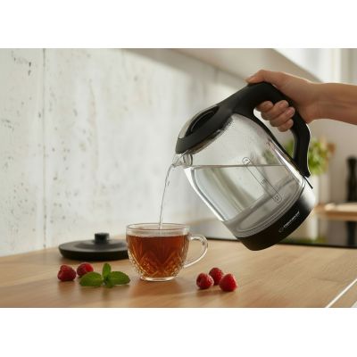 25. Esperanza YUKON EKK025K electric kettle (1500W 1.7l; transparent)