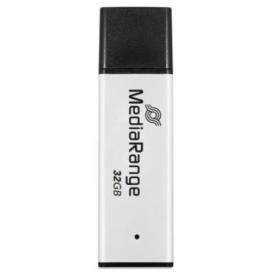 MediaRange MR1900 USB Flash Drive 32GB USB Type-A 3.2 Gen 1 (3.1 Gen 1) Black, Silver