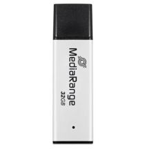 MediaRange MR1900 USB Flash Drive 32GB USB Type-A 3.2 Gen 1 (3.1 Gen 1) Black, Silver