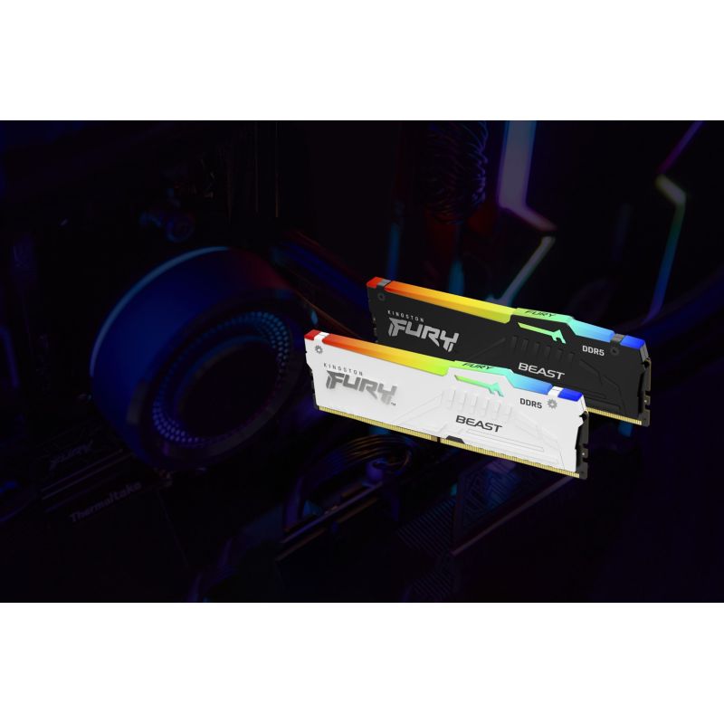 14. KINGSTON DDR5 32GB 6000MT/s CL30 DIMM (Kit of 2) FURY Beast RGB EXPO