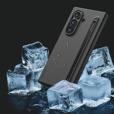 7. Nillkin Flex Pure Fold Case for Samsung Galaxy Z Fold 7 with S Pen Space - Black