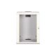 4. Digitus Unique 19" 16U wall-mounted network cabinet 600x450, glass door, gray, undivided, assembled, 100kg