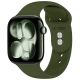 Tech-Protect Silicone Strap for Apple Watch 44 / 45 / 46 / 49 mm - Green