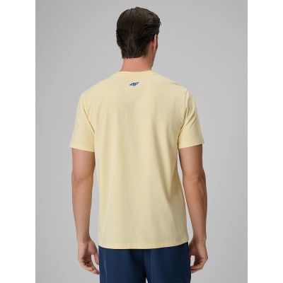 2. Men's regular printed T-shirt 4F 4FRSS26TTSHM4293-73S