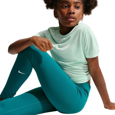 5. Nike One Kids Leggings Green FZ5605 372
