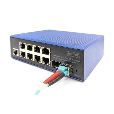 2. Digitus Industrial 8+2 Port Managed Gigabit Ethernet PoE L2 Switch