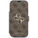 3. Guess Book 4G Metal Logo Case for iPhone 17 Pro - Brown
