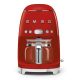 SMEG coffee machine model DCF02RDEU red