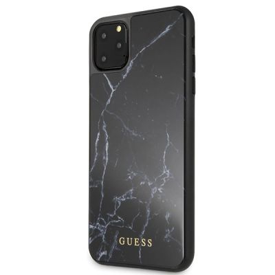 2. Guess Marble Case for iPhone 11 Pro Max - Black