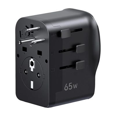 5. Ugreen S550 65W Universal Travel Adapter - Black