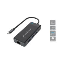 Conceptronic DONN14G Docking Station Wired USB 3.2 Gen 1 (3.1 Gen 1) Type-C Gray