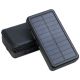 2. POWERNEED FOLDABLE SOLAR PANEL WITH POWER BANK PV 9W 20000MAH LI-POLY 2X USB 2A BLACK ES20000B