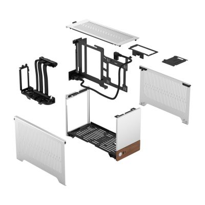 10. Fractal Design Terra Small Form Factor (SFF) Silver