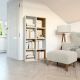 3. MALAX SHELVING 2X4 WHITE