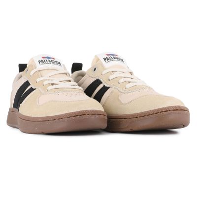 5. Palladium Pallacup Flame OG 74484-102-M Almond Milk/Black