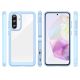 2. Outer Space Case for Samsung Galaxy A56 Cover with Flexible Frame - Blue