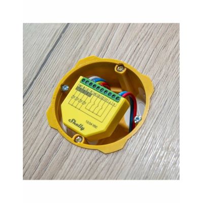 3. Shelly Plus RGBW PM Wireless Green, Yellow