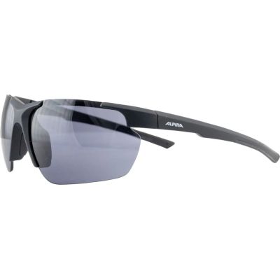 ALPINA DEFEY HR glasses, color BLACK MATT, black glass, Cat. 3