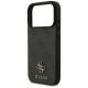 6. Guess 4G Small Classic Logo MagSafe Case for iPhone 18 Pro / 17 Pro - Black