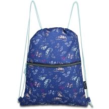 PREMIUM SCHOOL DRAWSTRING BAG/BACKPACK WITH SEMI LINE PRINT