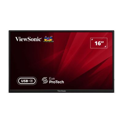 2. Viewsonic VA1650 Computer Monitor 40.6 cm (16") 1920 x 1080 px Full HD LED Black