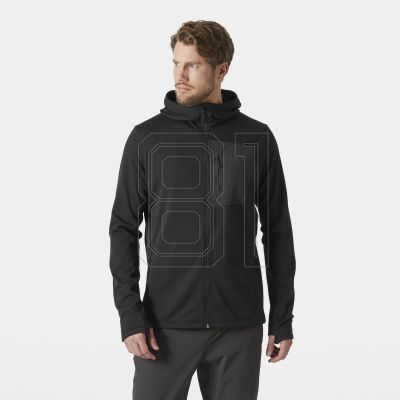 10. Helly Hansen Versalite Hooded Fleece Jacket M 49547 990