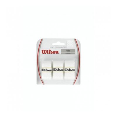 Wilson Pro Perforated Wraps 3 pcs white