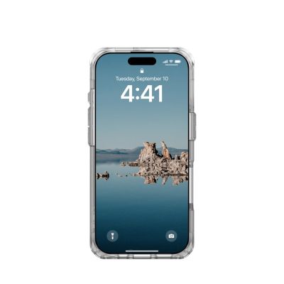 Urban Armor Gear Plyo Cell Phone Case 16 cm (6.3") Silver, Transparent
