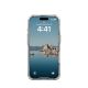 Urban Armor Gear Plyo Cell Phone Case 16 cm (6.3") Silver, Transparent